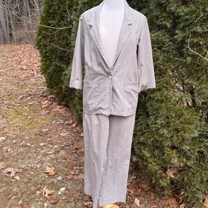 Vintage Alfred Dunner Pant Suit-tagged 10